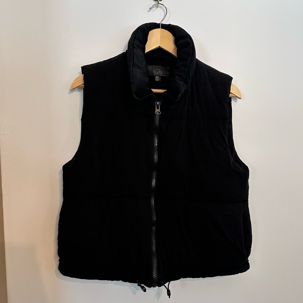 BlankNYC Black Puffer Vest